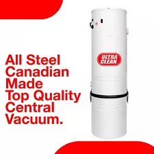 Top Quality Ultra Clean Central Vacuum Power Unit 7500 sq.ft Home Canadian Made