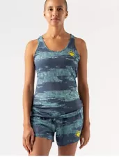 Rabbit Running EZ Tank Perf Trail Orion Blue Top. M