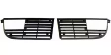 1975-1979 Chevy Corvette C3 Grille Pair LH & RH Black 2565L 2565R 345487 345488