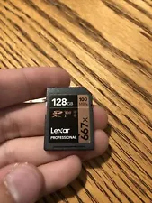 Lexar Professional 667X 128GB SDXC UHS-I/U3 V30 Card