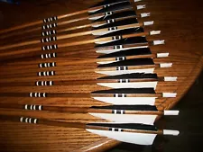 One Dozen New Matching Cedar Arrows