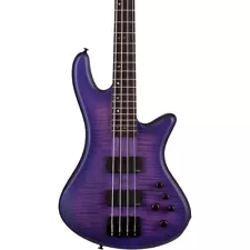 Schecter Limited-Edition Stiletto Studio-4 Bass Transparent Purple Burst