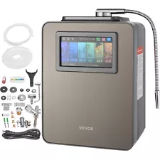 VEVOR Alkaline Water Ionizer Purifier Machine 8 Plates PH2.5-11.2 Water Filter