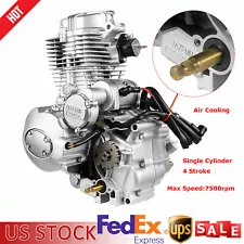 4 Stroke 250cc DIRT BIKE ATV Engine Motor w/ 5 Speed Transmission Electric Start