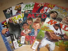 MAD Magazine Issue Collection 2006-2017 Nine (9) Different Near Mint