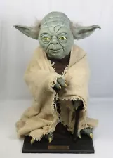 Star Wars Life-Size Yoda Ltd Ed 2161/9500 Illusive Concepts/Chiodo Latex w/COA