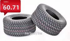 Set of 2 New 18x8.5-8 18x8.5x8 Lawn Mower Tractor Cart Turf Tires /4PR