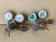 Victor Regulators oxygen acetylene gauges for parts or repair