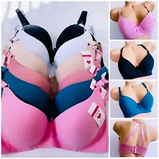 Lot 1,3 or 6 Plus Size Women Push Up Bras Sexy Racer Back T-Shirt Bra 6839 34-44