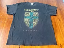 Skillet Victorious Concert band Tour Shirt Size XL Vintage