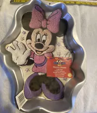 Wilton Minnie Mouse Cake Pan Retired Vintage Disney 1998 Full Body 2105-3602