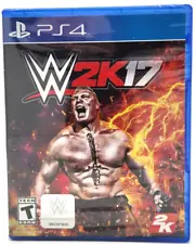 WWE 2K17 (Sony PlayStation 4, 2016) Brand New Factory Sealed US Version