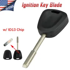 for 1997- 2006 Jaguar XJ XK XKR XK8 XJ8 XJR Ignition Transponder Key + ID13 Chip (For: Jaguar XK8)