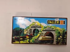 Faller #120559 Tunnel Mouth for Electric Engines HO Preowned. New In Box.