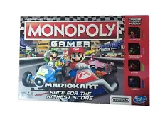 Monopoly Gamer Mario Kart -Race For The Higher Score Hasbro Gaming NIB USA Made