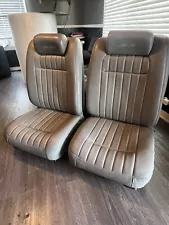 1994 1995 1996 Chevy Impala SS Gray Front Power Bucket Seats 94-96 Reupholstered