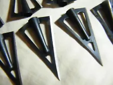 Vintage Archery Broadheads one doz. for wooden shafts unknown