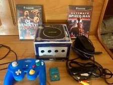 Nintendo GameCube Pokémon XD Console Bundle 2 Games Def Jam Vendetta Spiderman