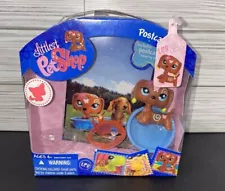 Littlest Pet Shop NIB New In Box LPS Dachshund #1010 Postcard Dog