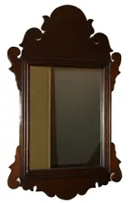 Henkel-Harris Mahogany Chippendale Mirror Excellent Condition | Finish # 29