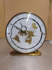 Vintage Kieninger & Obergfell Kundo Mechanical World Time Clock WESTERN Germany