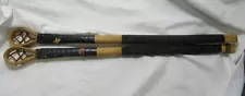 Native American Boy Men's Seminole Creek Stickball Game Sticks Set 27" Long