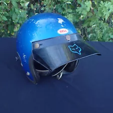 FOR HIKMIE87 ONLY 1970's BLUE BELL R-T Motorcycle Helmet chopper Bobber