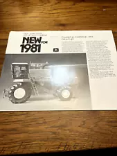 John Deere 8820 Combine For 1981 Brochure BAOH