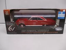 Highway 61 1967 Plymouth Belvedere II 1/18 red