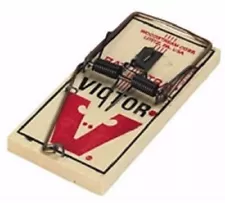 Victor Metal Pedal Rat Traps 6 traps M200