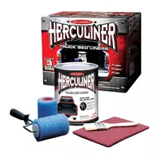 Herculiner HCL1B8 Truck Bed Liner Kit For Pick-Up Truck Beds, Black