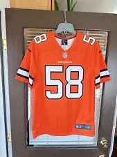 Authentic Nike Denver Broncos #58 Von Miller COLOR RUSH NFL Jersey 821801-829