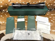 New In Box SWAROVSKI Z3 3-10x42mm L BRH Reticle Riflescope