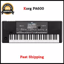 Korg PA600 61-Key Professional Arranger with Color Touchview Display Brand New