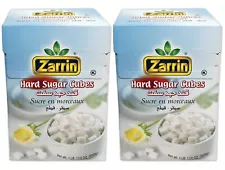 Hard Sugar Cubes (2 PACK) - 500G | 17.6 Oz, (Slow Dissolving)