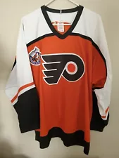 New ListingAuthentic 1993 Philadelphia Flyers CCM Hockey Jersey Size 52 NHL Vintage