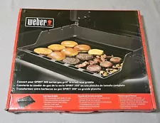 Weber Full Size Griddle Insert 6787 For Spirit 300 Series Carbon Steel