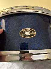 slingerland snare drum vintage . 14”. 6 Lugs. Blue