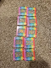 Diffraction Grating Slide Double Axis 13500 lines Rainbow Symphony Set Of 10