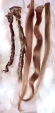 HUMAN HAIR EXTENSIONS Reds Weft 40 grams 11 to 18 inches