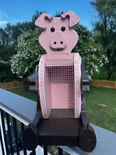 New ListingNEW Handcrafted Bird Feeder - PIG