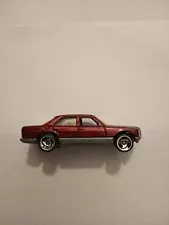 New Listing1992 Hot Wheels New Paint Style Dark Red Mercedes 300SEL Loose In Excellent Cond