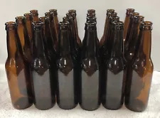 12oz Beer Bottles Amber Longneck 24 Pcs. Various, Home Brew, Self Bottled New?