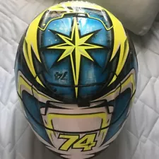 SHOEI X-twelve X-12 helmet Daijiro size M with genuine blue mirror shield used