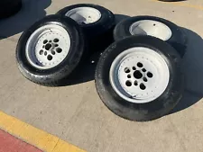 15" Chevy C10 Blazer Old School Chevy wheels rims GMC NEW tires 5x5 5x127