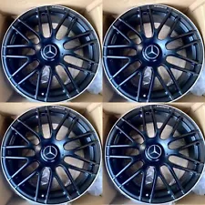 MERCEDES 20 INCH C63 RIMS WHEELS SET 4 NEW STAGGERD C300 C250 C350 C400 C AMG