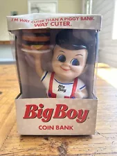 Frisch's, Bobs or Shoneys Big Boy Coin Bank with Hamburger- Just For Fun Set