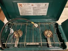 Vintage Century 2 Burner Propane Camp Stove. Vintage Quality - See Details.