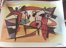 2013 Alfred GOCKEL “Afternoon Jam Session” Seriolithograph COA