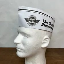 Vintage Steak N Shake Paper Employee Hats The Original Steakburger Since 1934